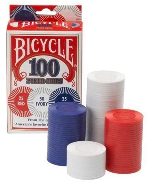  poker chips bicycle